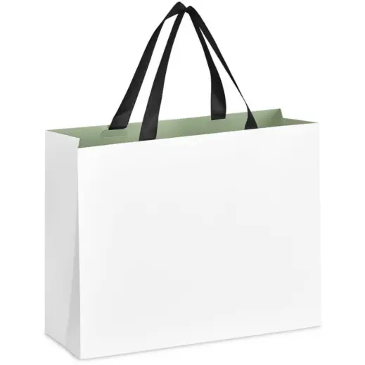 Altitude Galleria Midi Paper Gift Bag Sage